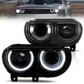 VLAND LED Headlights For Dodge Challenger 2008-2014